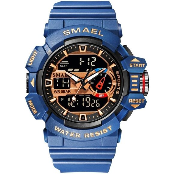 Other - Men's Large Face Outdoor Sports Watches Military S-Shock